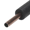 Quick R 0 Pipe Insulation, 5 ft L, Polyethylene, 34 in Copper, 12 in IPS PVC, 78 in Tubing Pipe 7812